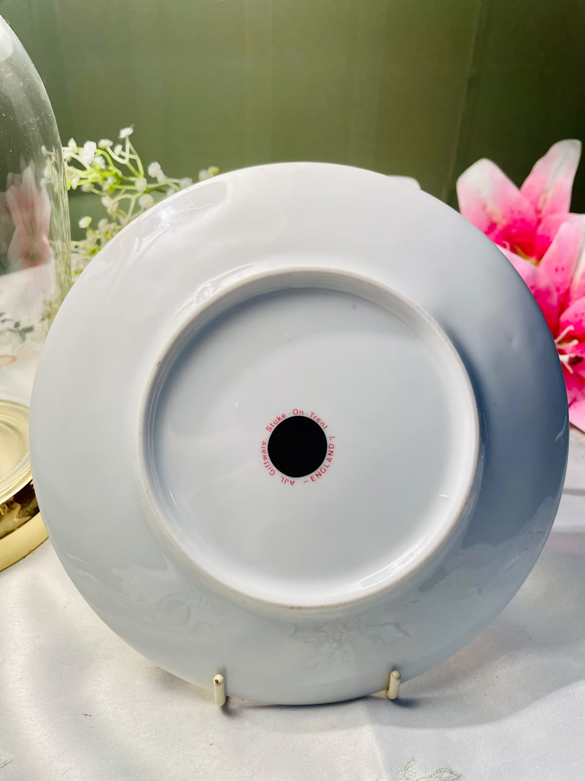A.J. Gilmour Winter Countryside Decorative Plate – 8 Inch