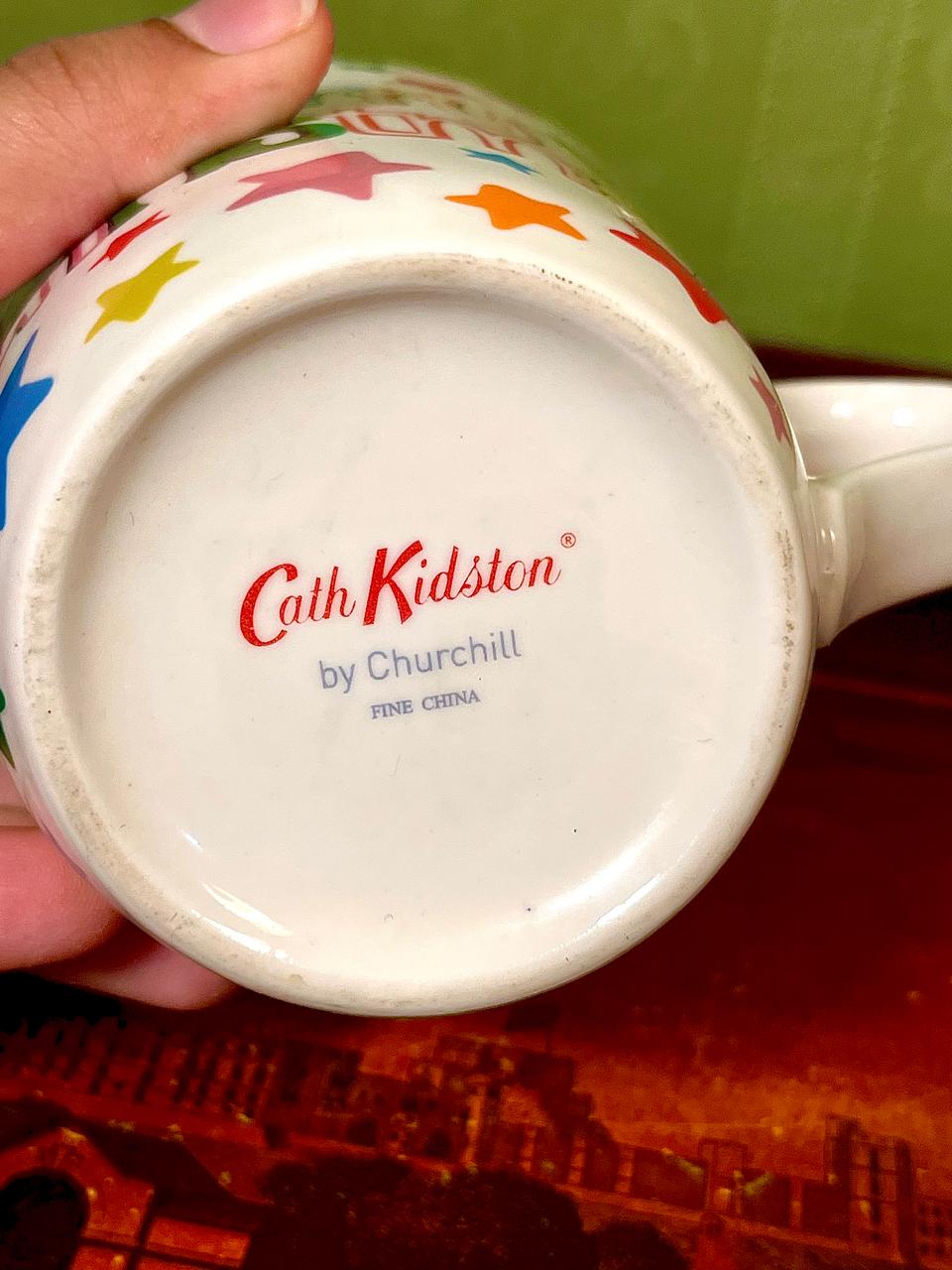 Cath Kidston by Churchill Merry Christmas Fine China Mug 4"