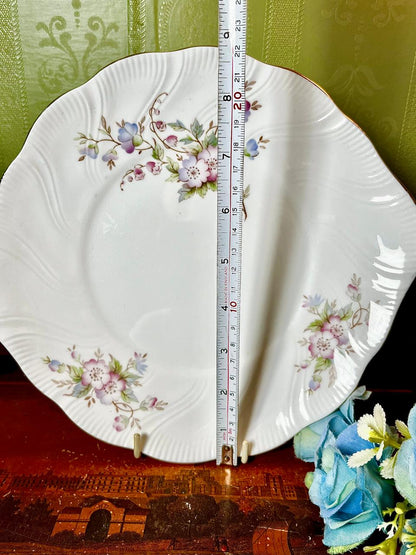 Pall Mall Ware English Bone China Floral Plate Approx. 8.5 Inch