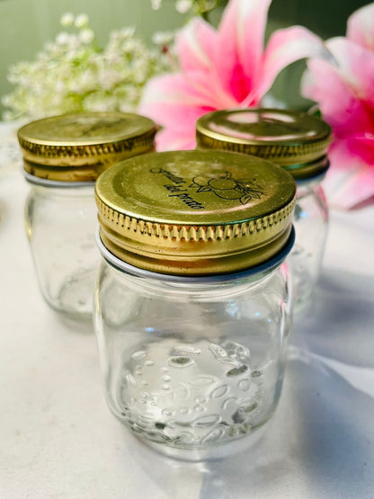 Frutta del Prato Crystal Storage Jars 3pc Set 150ml