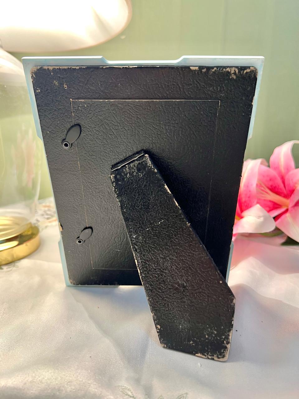 Floral Raised-Detail Photo Frame 8"