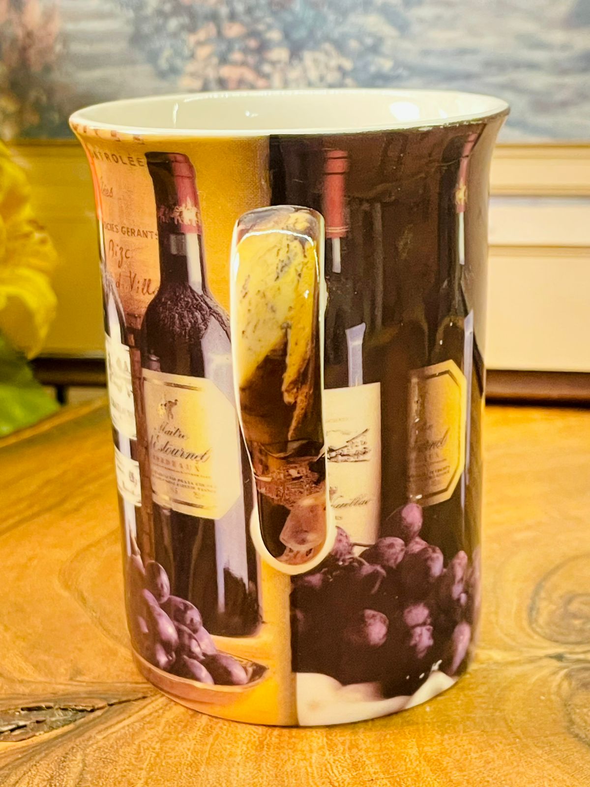 Vintage Wine Fine Bone China Mug | Creative Tops Coffee Cup
