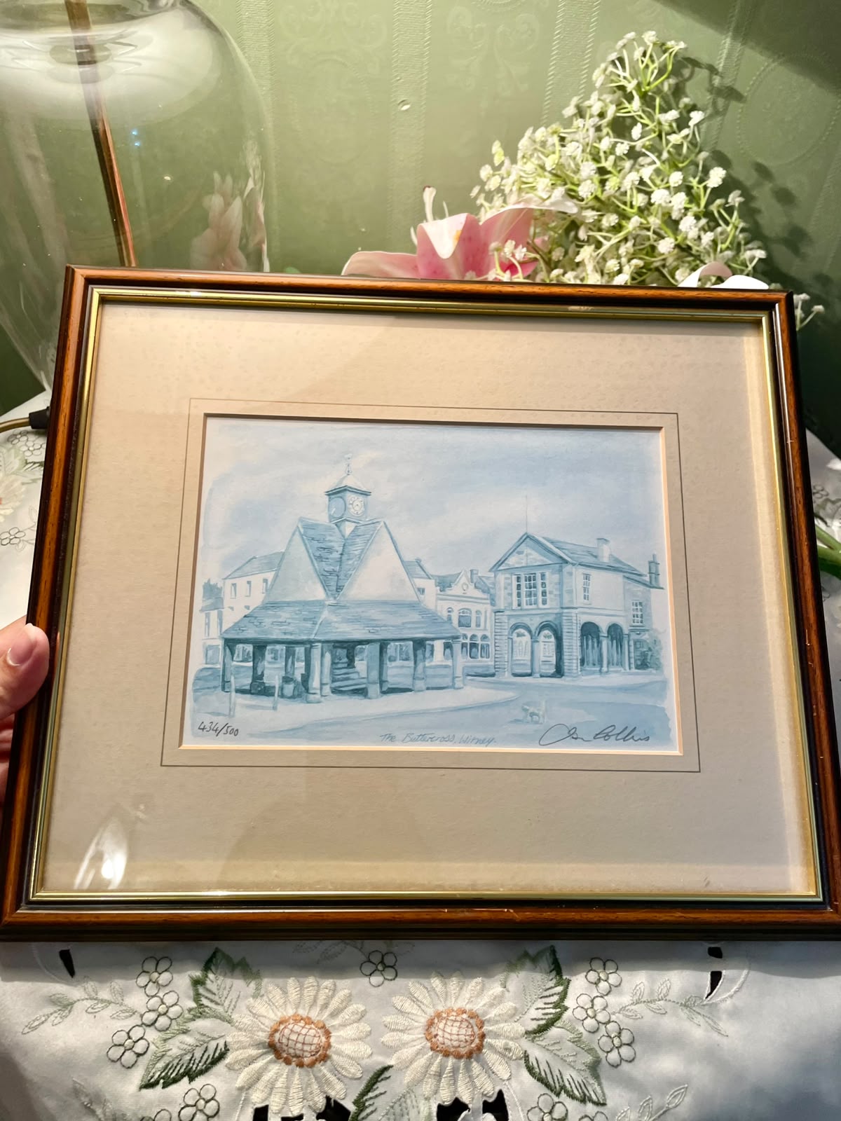 The Buttercross Witney Framed Art Approx. 13 Inch