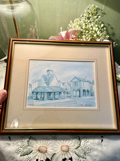 The Buttercross Witney Framed Art Approx. 13 Inch