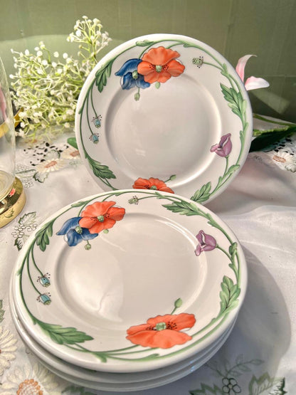 Villeroy & Boch Amapola Floral Dinner & Tea Set 30-Piece