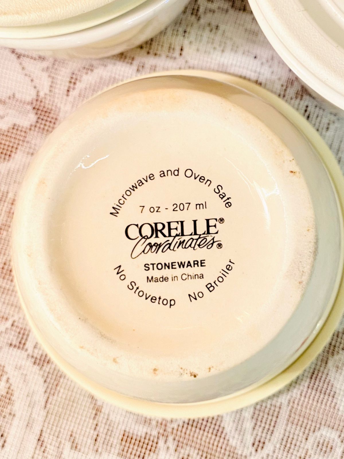 Corelle Coordinates Stoneware Bowls with Lid