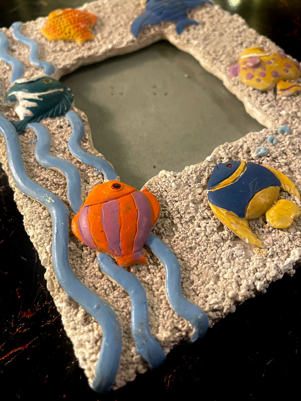 Ocean Theme Kids Photo Frame | 3D Fish Decorative Frame