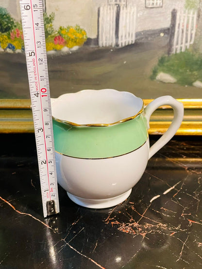 Vintage Royal Stafford Bone China Sugar Bowl & Creamer Set – England