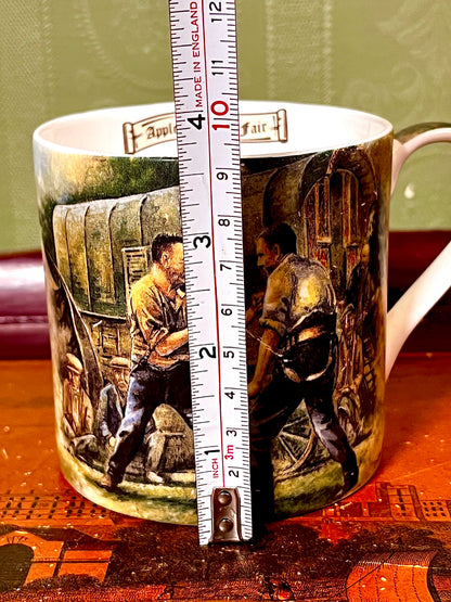 Lane Farm China Appleby Horse Fair Fine China Mug Made in England