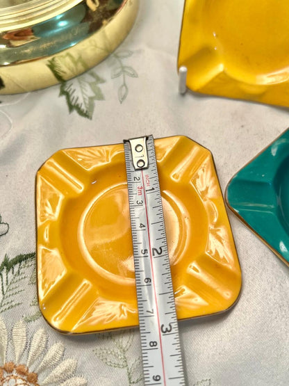 Royal Worcester Square Ashtray (each) Made in England
