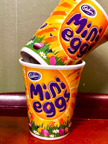 Cadbury Mini Eggs Ceramic Mugs Set of 3 10cm