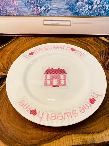 Home Sweet Home Cottage Plate Big Tomato Company