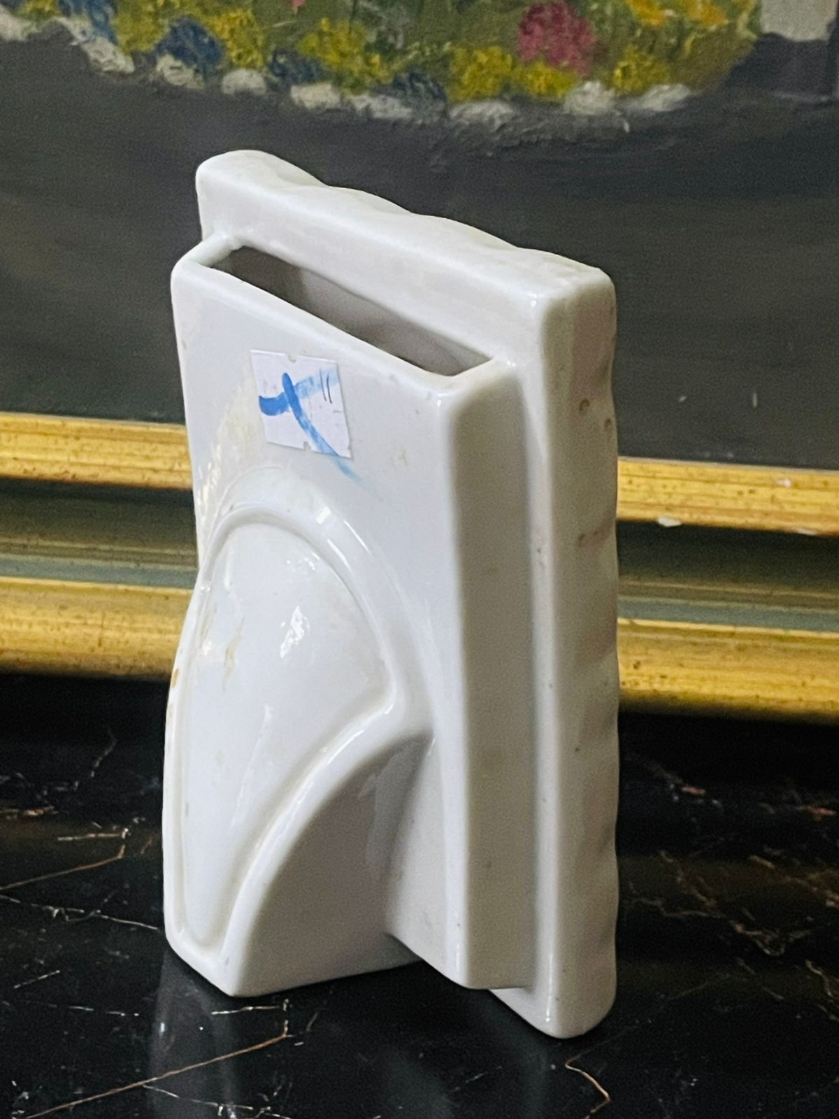 Mini Porcelain Bud Vase with Floral Design – 4.5” Vintage Style | Made in England