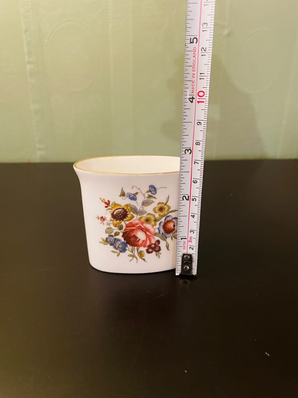 Royal Worcester Floral Bone China Small Vase