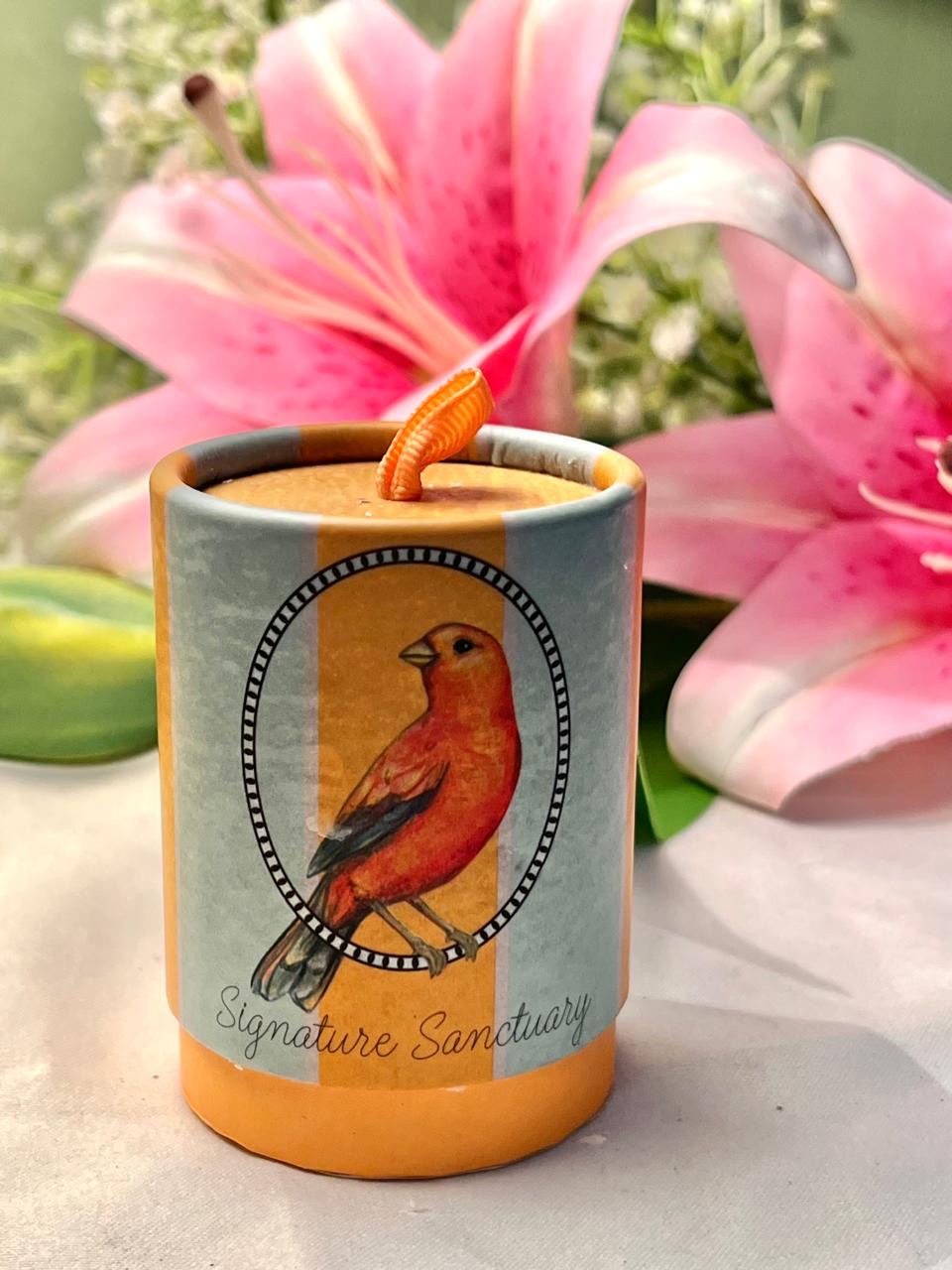Signature Sanctuary Bird Candle Approx. 10 cm