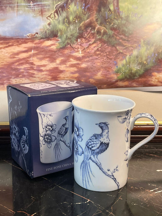 Creative Tops ‘Blue Toile’ Fine Bone China Mug – England