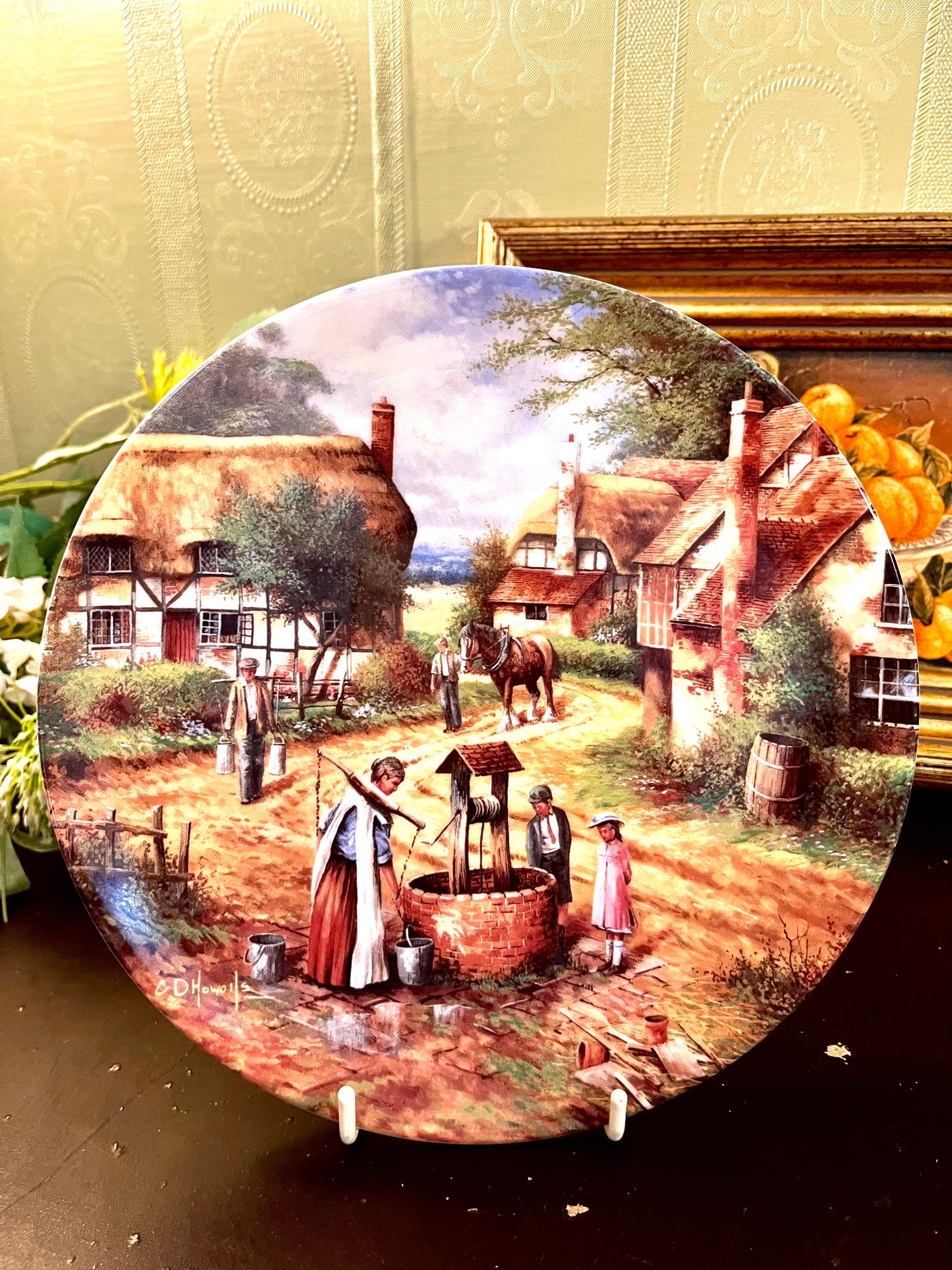 Wedgwood Fetching the Water Collector Plate 20 cm