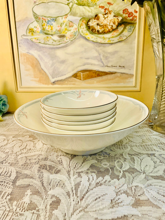 Royal doultan Vintage Floral porcelain bowl set of 6