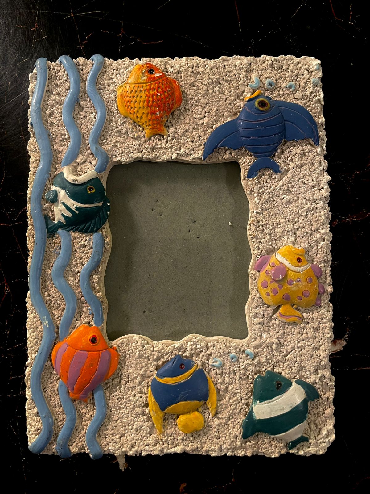 Ocean Theme Kids Photo Frame | 3D Fish Decorative Frame
