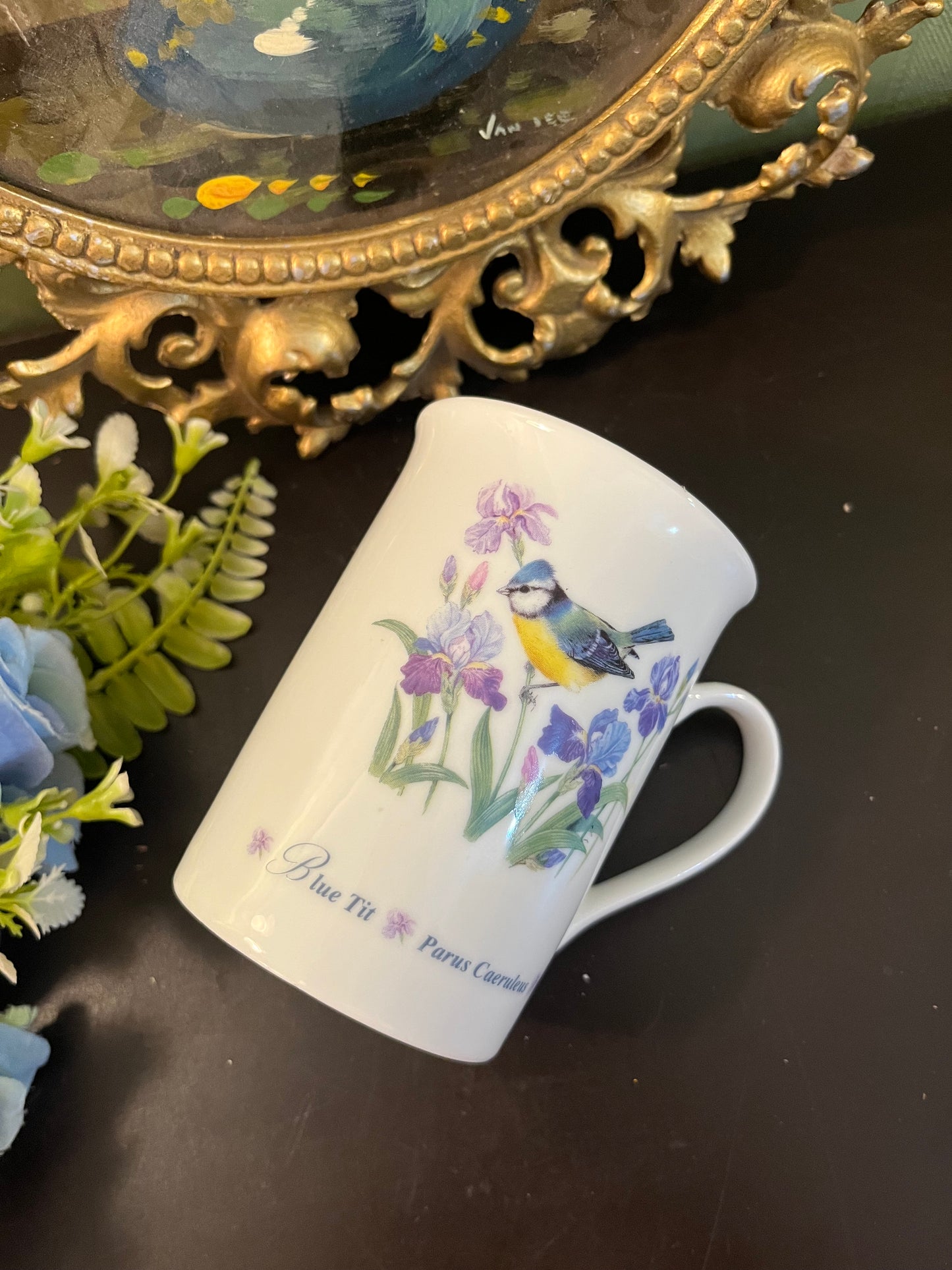 Blue Tit Bird Fine Bone China Mug – Made in England