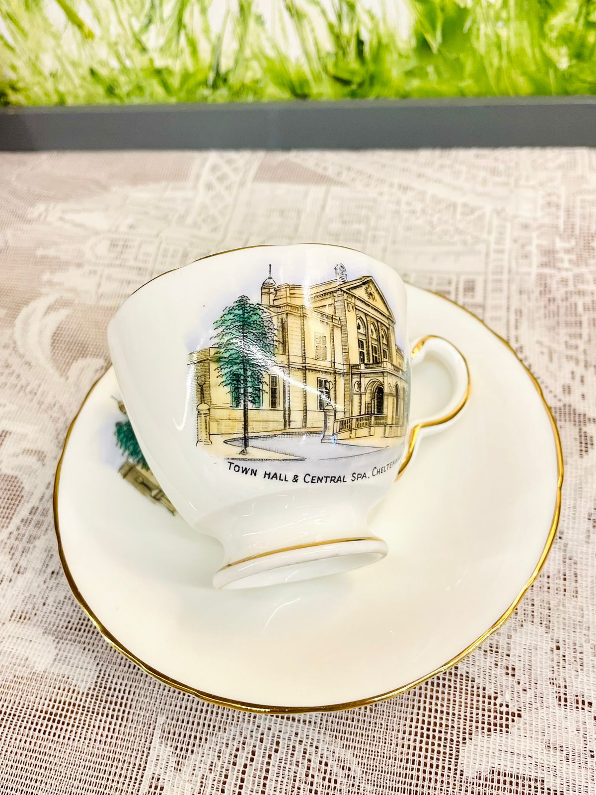 H&M Sutherland Bone China Cheltenham Teacup & Saucer