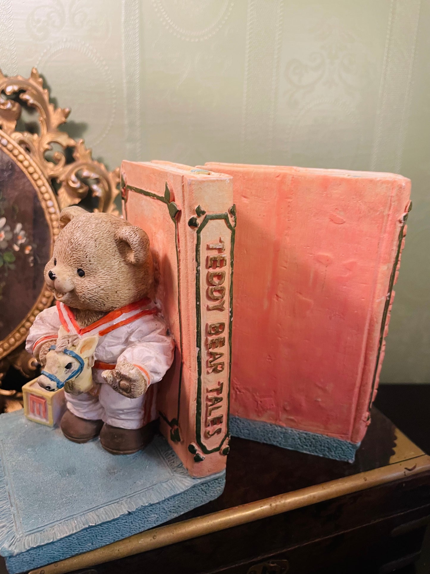 Teddy Bear Bookend Still My Bear Decorative Book Stopper
