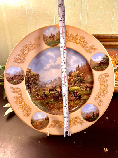 Seltmann Weiden 1991 Harvest Decorative Plate 10 Inch German Porcelain