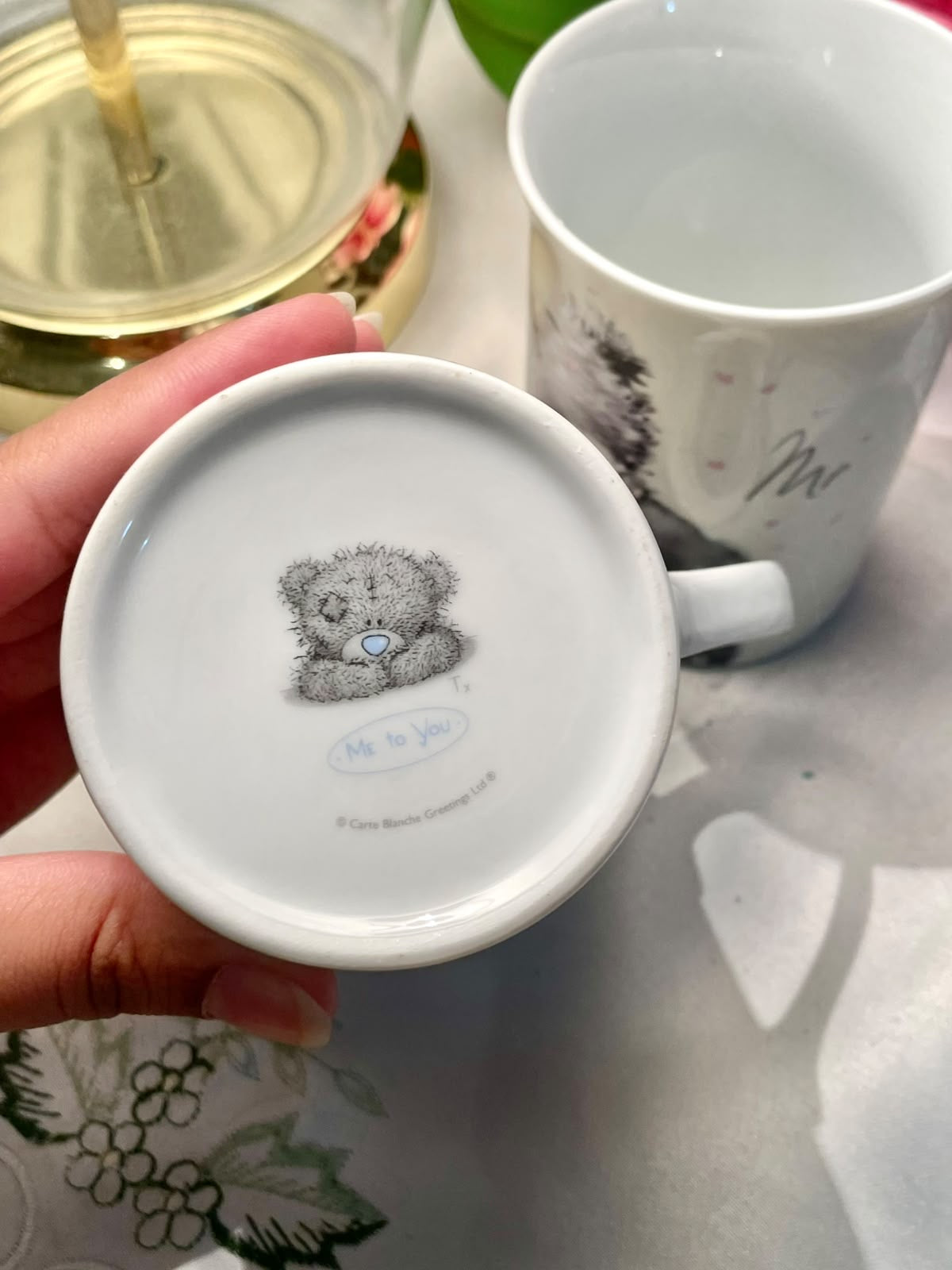 Me to You Mr & Mrs Teddy Bear Mugs - 2 Piece Set