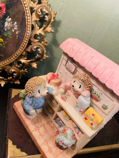 Hedgehog Market Stall Bookend