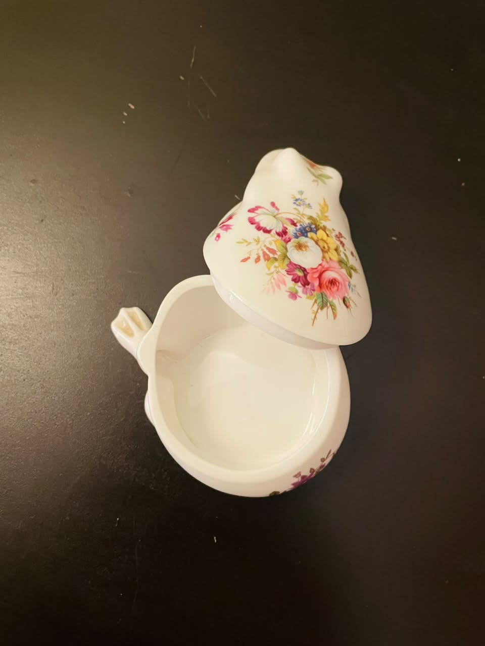 Hammersley Fine Bone China Frog Trinket Box