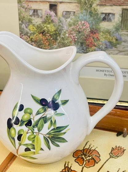 Bone China Olive Pitcher – Norfolk Kitchen & Table Jug