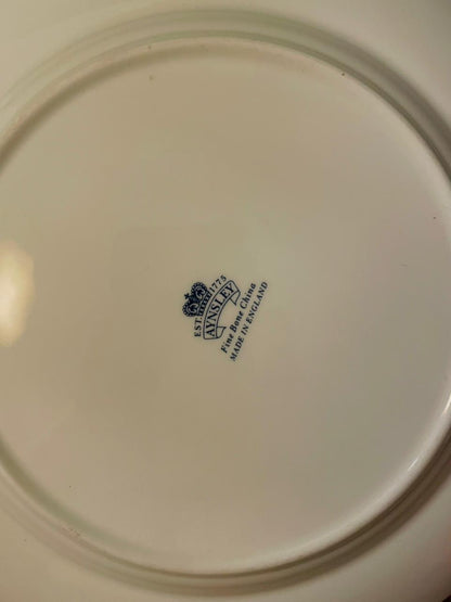Aynsley Ruby Wedding Anniversary Plate 8" England