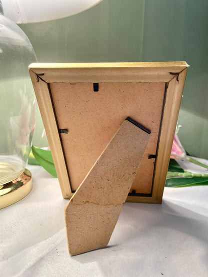Gold  Decorative Picture Frame 6.5"