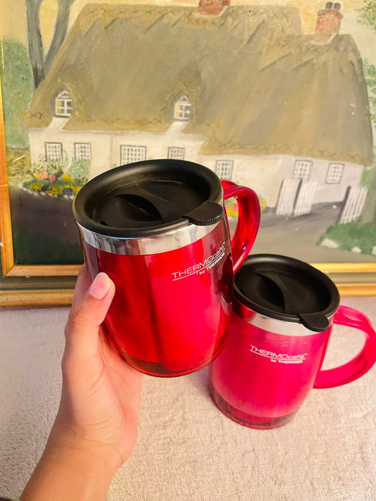 Set of 2 Thermos by ThermoCafé  – Hot & Cold Drink Travel Cups in Pakistan