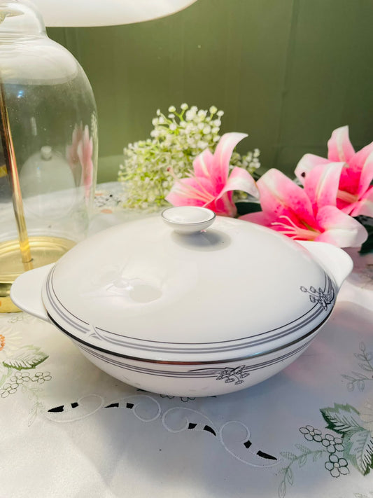 Royal Doulton Andante Fine Bone China Covered Serving Bowl