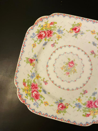Vintage Royal Albert Petit Point Plate 6" England