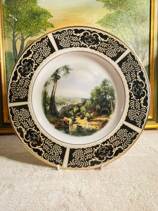 Weatherby Hanley Royal Falcon Wall Décor Plate – Vintage English Collectible
