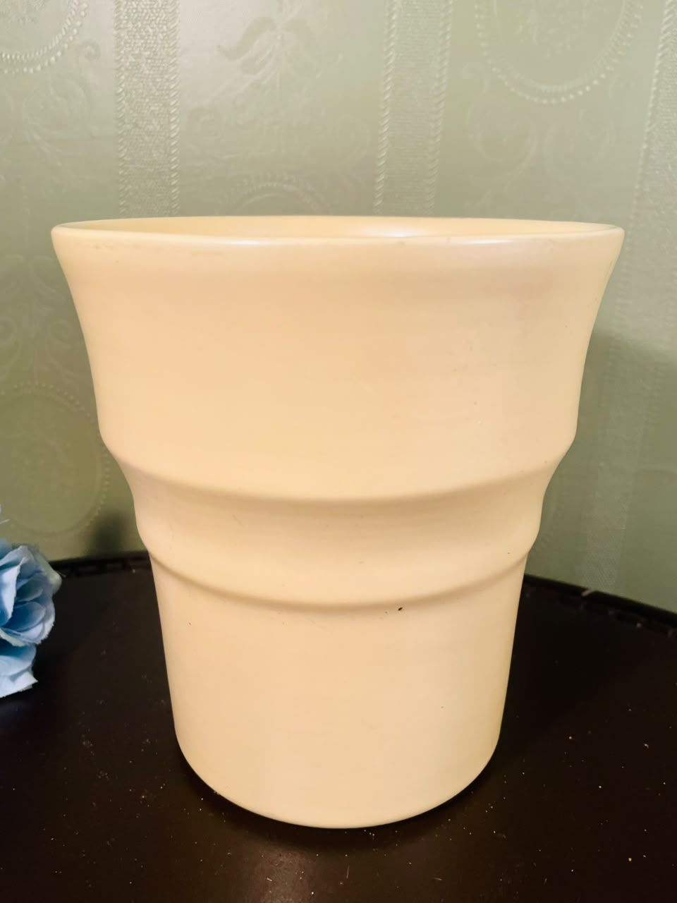 Cream Ceramic Orchid Planter Pot – 6 Inch Decorative Plant Holder