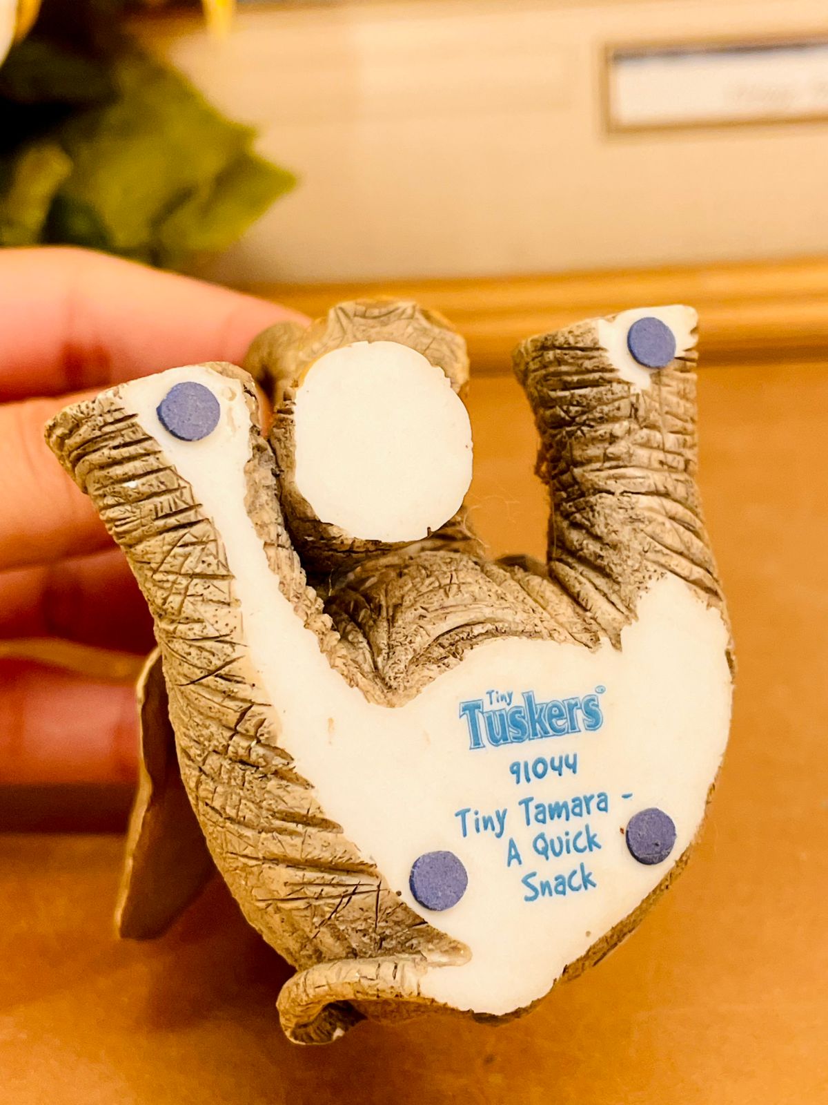 Tiny Tuskers “Tiny Tamara” Elephant Figurine Ornament