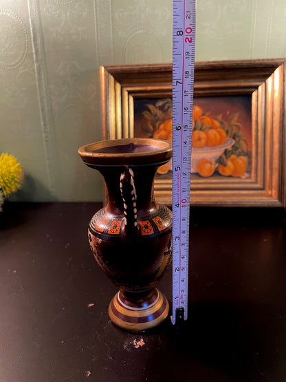 Vintage Greek Revival Amphora Vase – 5.5 Inch