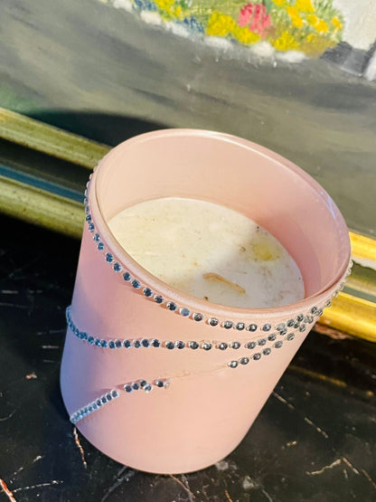 George Home Pastel Pink “Strawberry Blush” Scented Candle