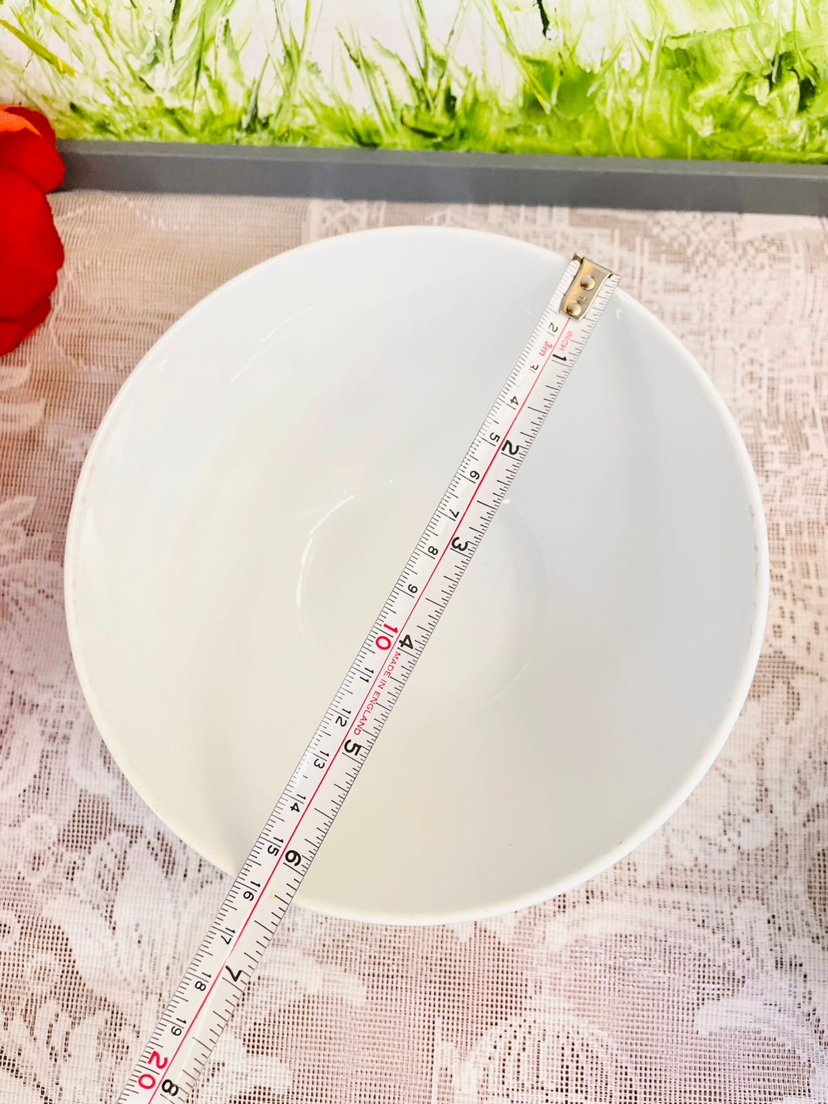 Vintage IKEA 365+ White Ceramic Bowls Set of 6