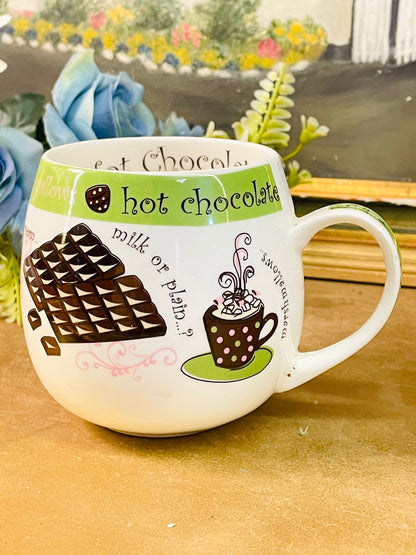 Vintage-Style Fine Bone China Hot Chocolate Mug