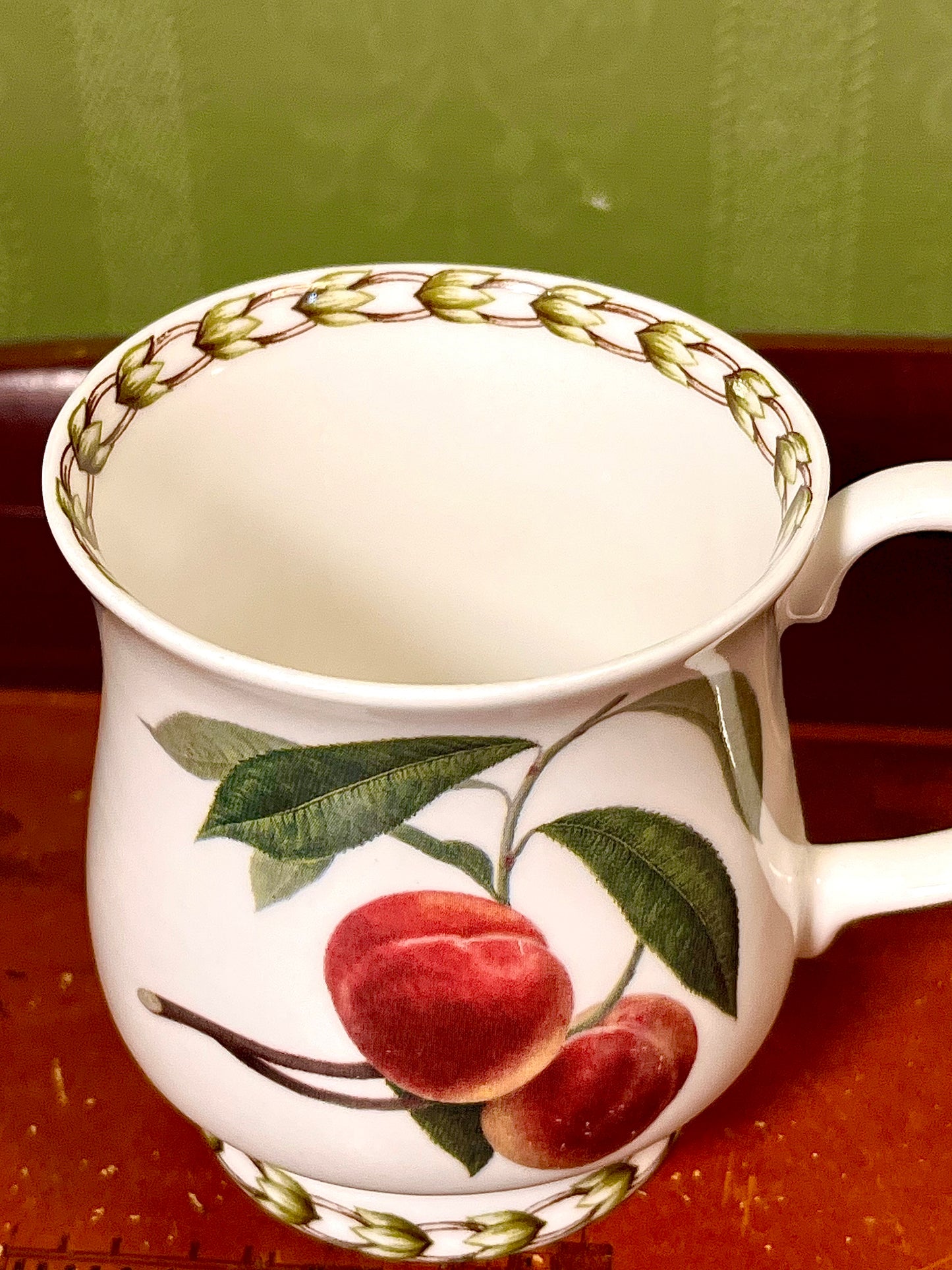 Queen’s RHS Hookers Fruit Fine Bone China Cherry Mug
