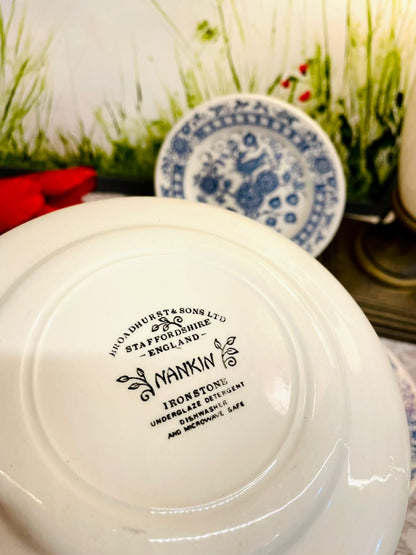 Broadhurst Nankin Blue Quarter Plates
