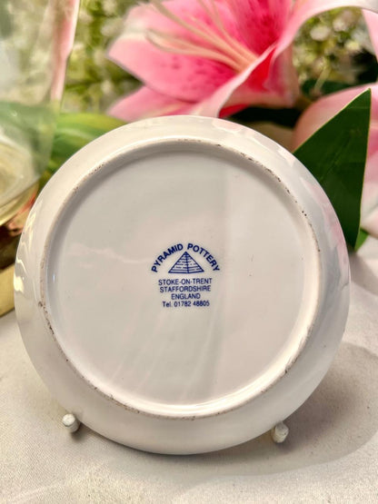 Pyramid Pottery Sandringham House Decorative Plate 3.5 in