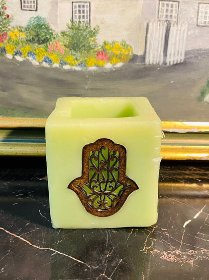 hamasacandleholder, bohochicdecor, greenwaxholder, tealightholder, moroccanvibes, spiritualhome, sunsetkitchenfinds, peacefuldecor, waxart, homedecorpakistan