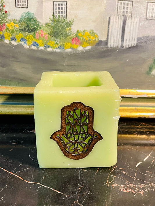 hamasacandleholder, bohochicdecor, greenwaxholder, tealightholder, moroccanvibes, spiritualhome, sunsetkitchenfinds, peacefuldecor, waxart, homedecorpakistan