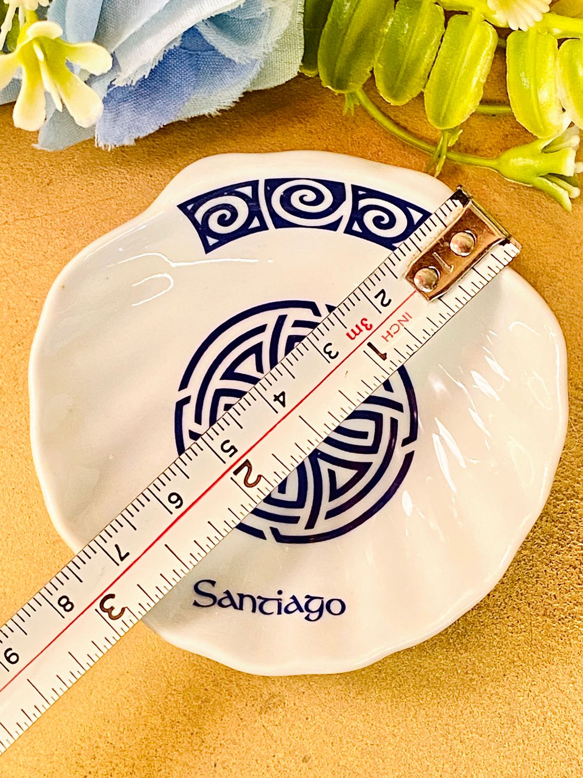 Santiago Spain Ceramic Decor plate – Barreiros Galicia Plate