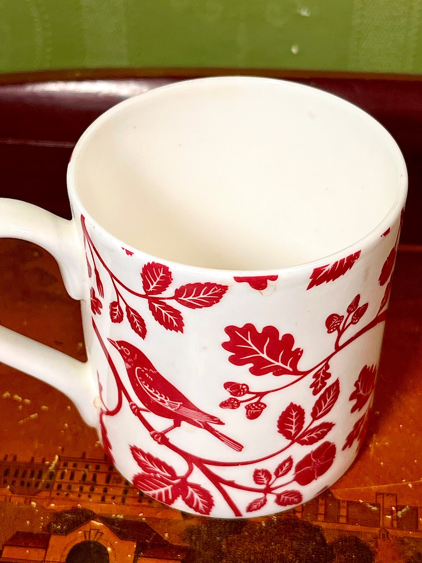 William Watson West Rural Renaissance Fine Bone China Bird & Botanical Mug – Graduate Collection UK